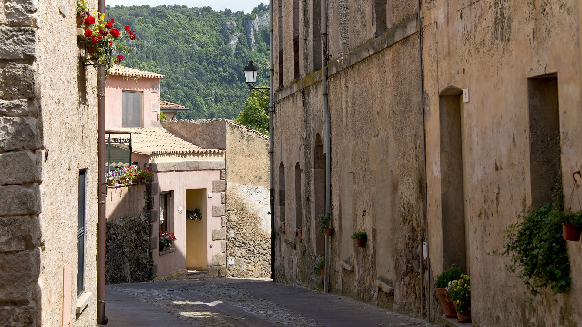 Laconi landscape, Oristano, Sardinia, Italy